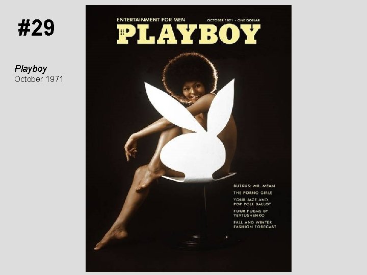 #29 Playboy October 1971 