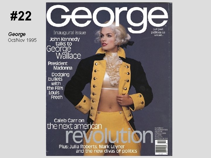 #22 George Oct/Nov 1995 