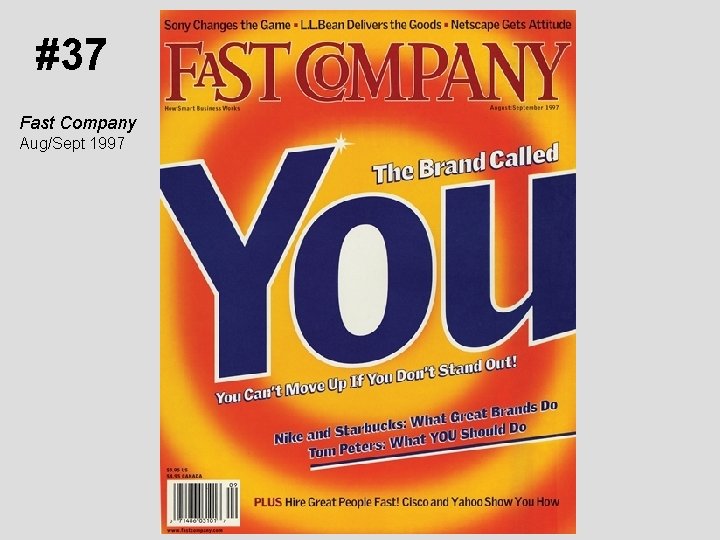 #37 Fast Company Aug/Sept 1997 