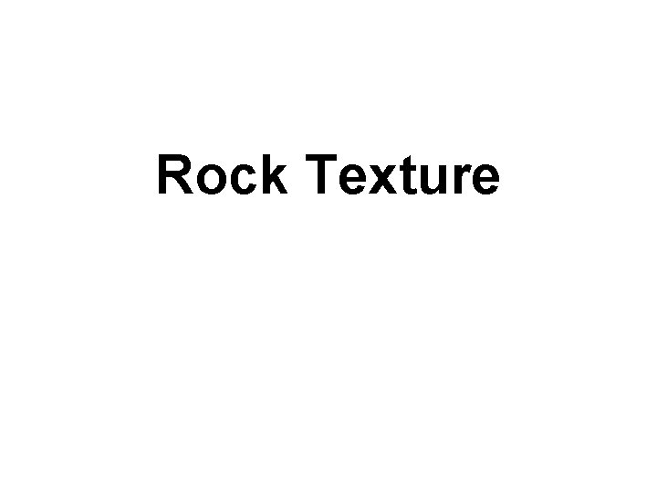 Rock Texture 