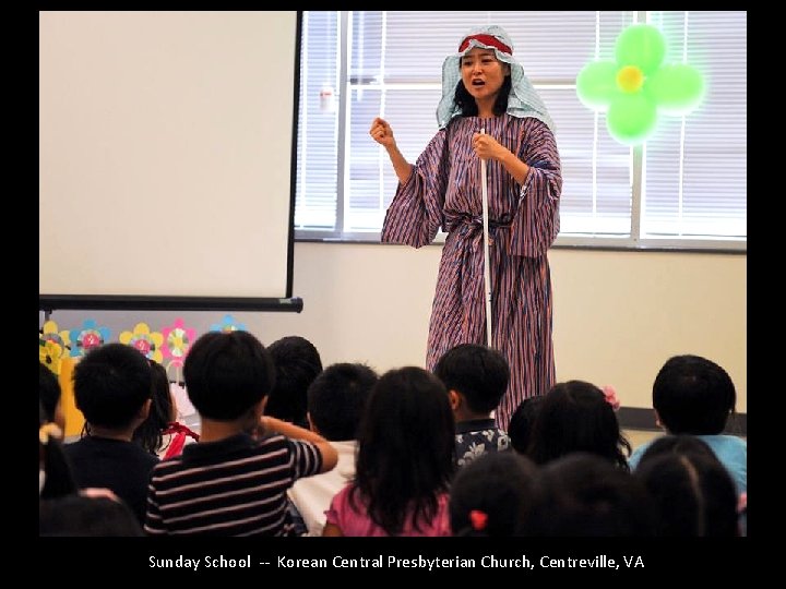 Sunday School -- Korean Central Presbyterian Church, Centreville, VA 