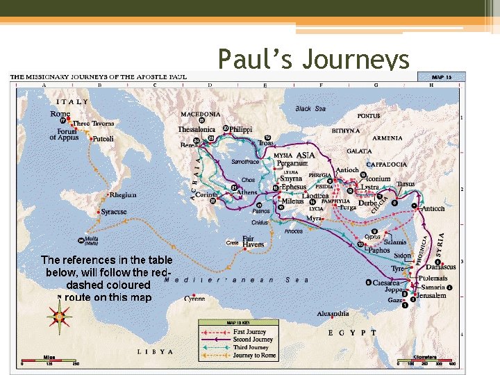 Paul’s Journeys 