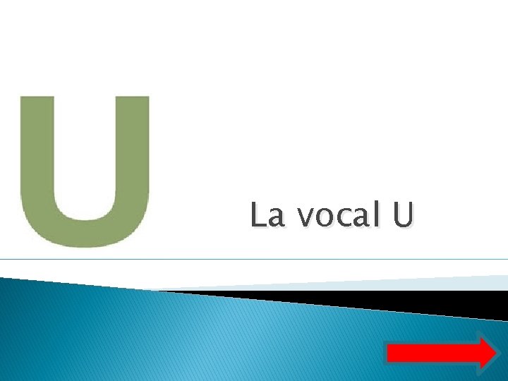 La vocal U 