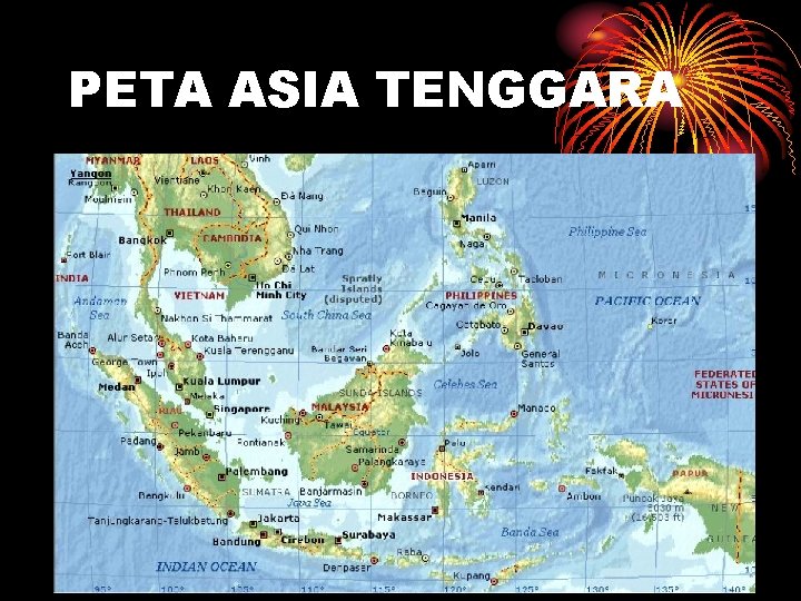 PETA ASIA TENGGARA 