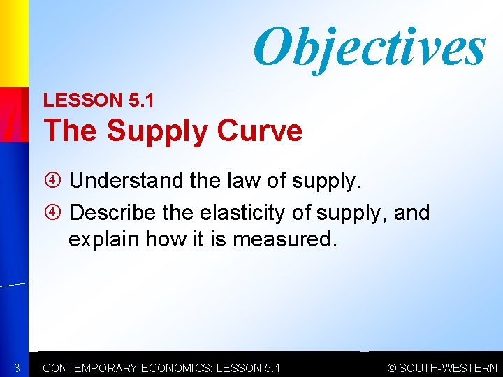 Chapter 5 Supply 5 1 The Supply Curve