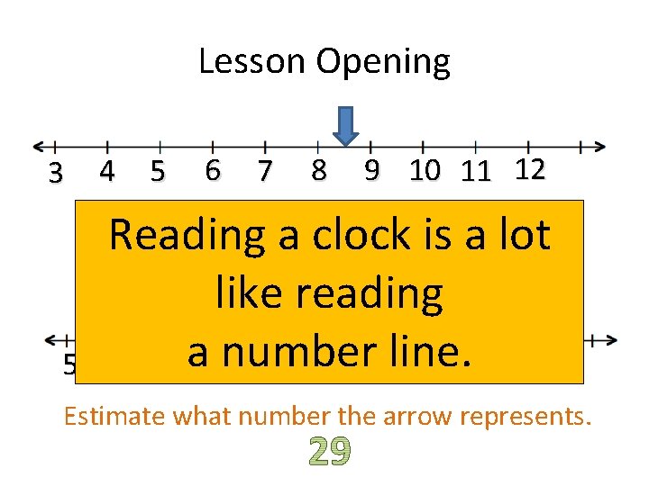 Lesson Opening 3 4 5 6 7 8 9 10 11 12 Reading a