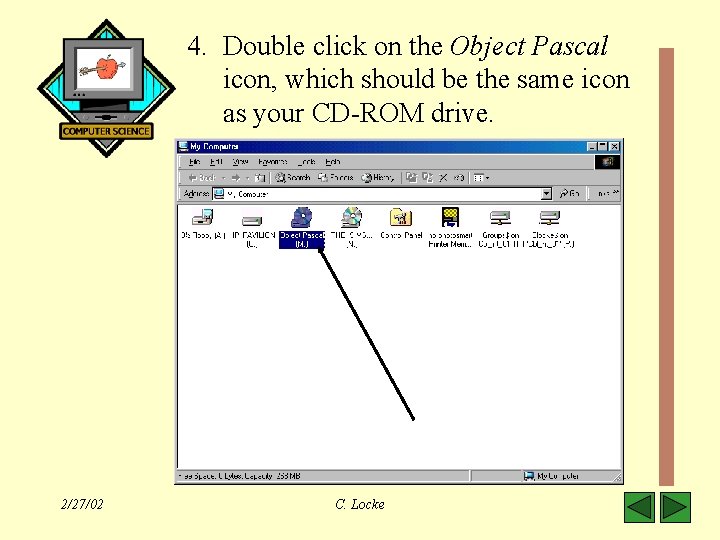 4. Double click on the Object Pascal icon, which should be the same icon