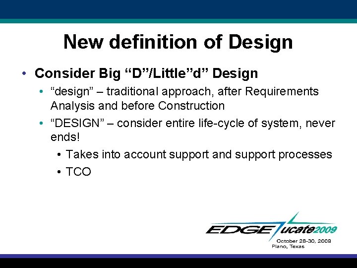 Application Design That Stands the Test of Time