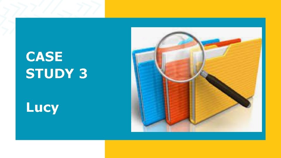 CASE STUDY 3 Lucy CASE STUDY 3 Lucy