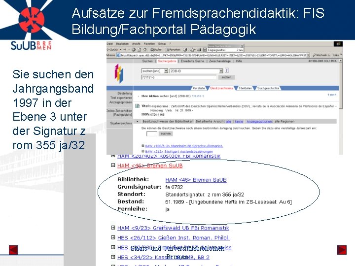 Aufsätze zur Fremdsprachendidaktik: FIS Bildung/Fachportal Pädagogik Sie suchen den Jahrgangsband 1997 in der Ebene