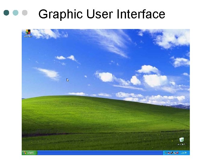 Graphic User Interface 