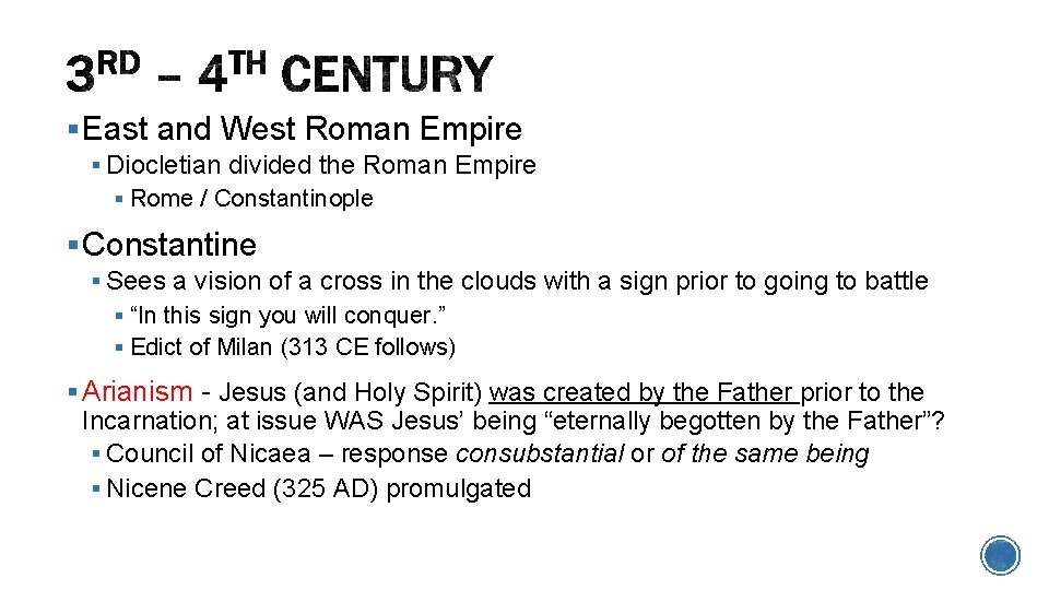 § East and West Roman Empire § Diocletian divided the Roman Empire § Rome