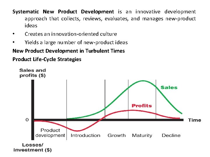 Systematic New Product Development is an innovative development approach that collects, reviews, evaluates, and