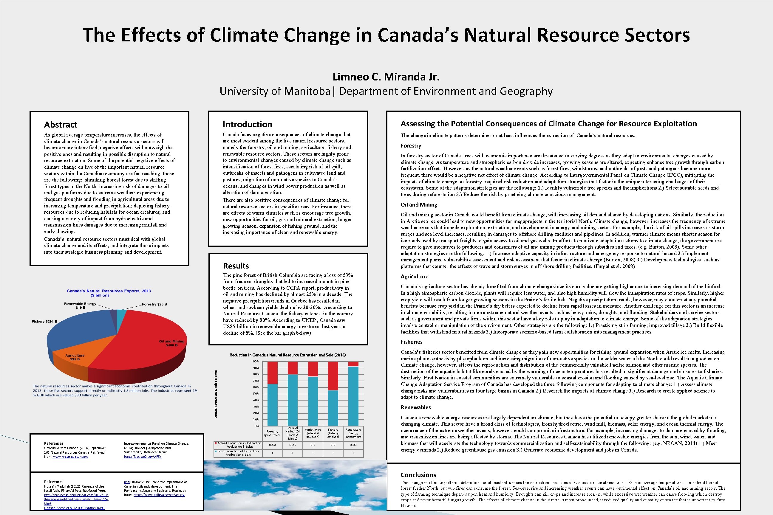 The Effects of Climate Change in Canadas Natural