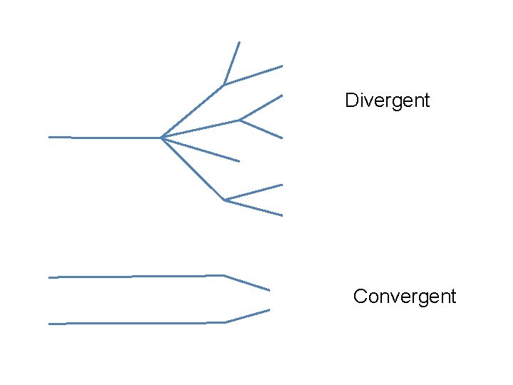 Divergent Convergent 