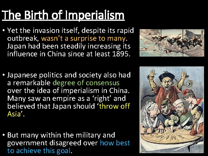 The Birth of Imperialism • Yet the invasion itself, despite its rapid outbreak, wasn’t The Birth of Imperialism • Yet the invasion itself, despite its rapid outbreak, wasn’t