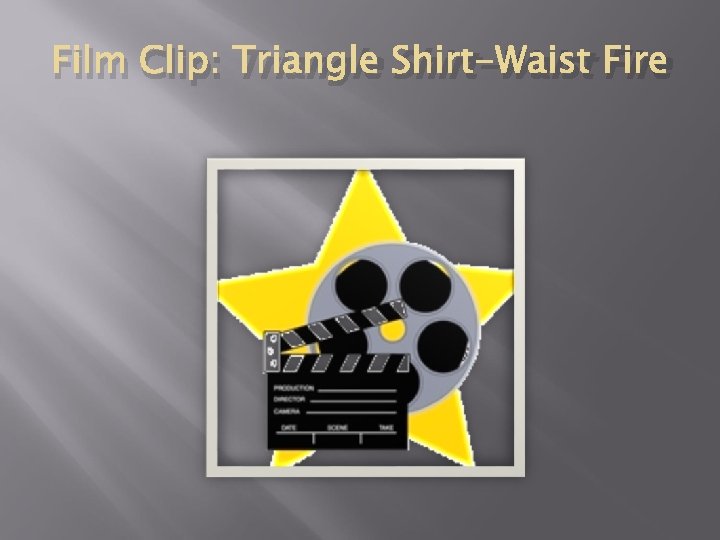 Film Clip: Triangle Shirt-Waist Fire 