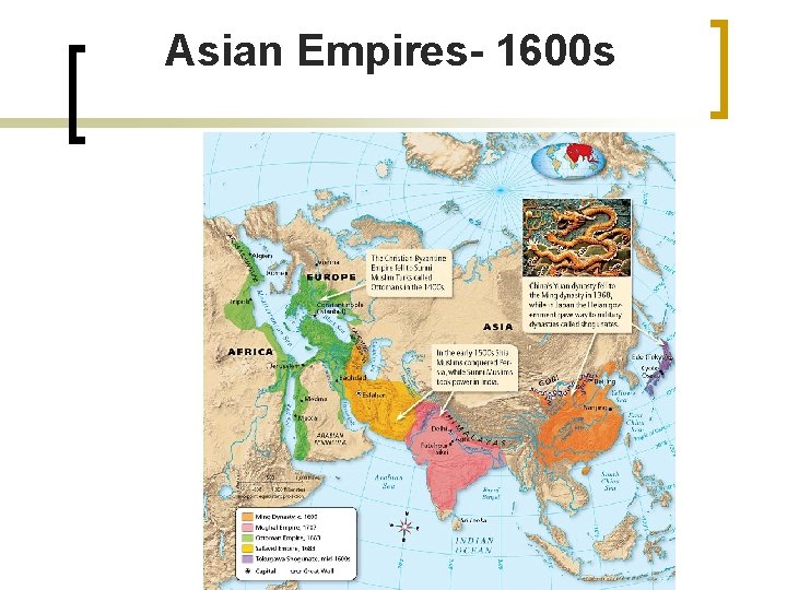 Asian Empires- 1600 s 