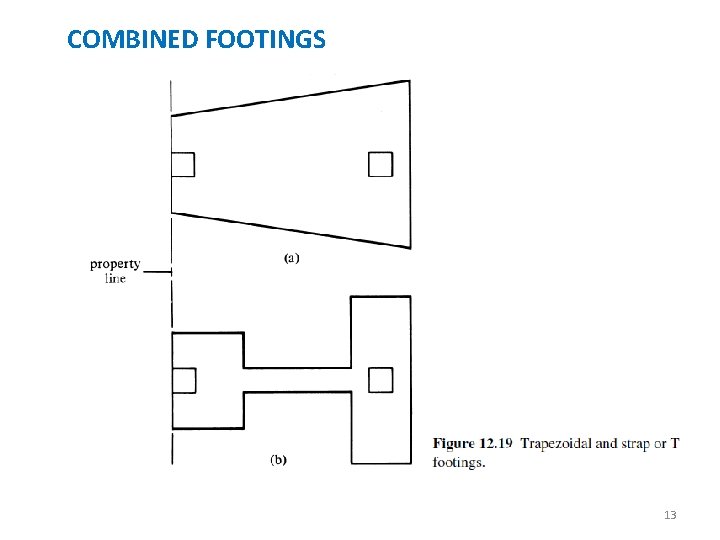 COMBINED FOOTINGS 13 
