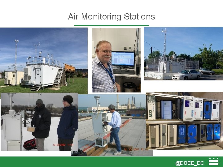 Air Monitoring Stations @DOEE_DC 