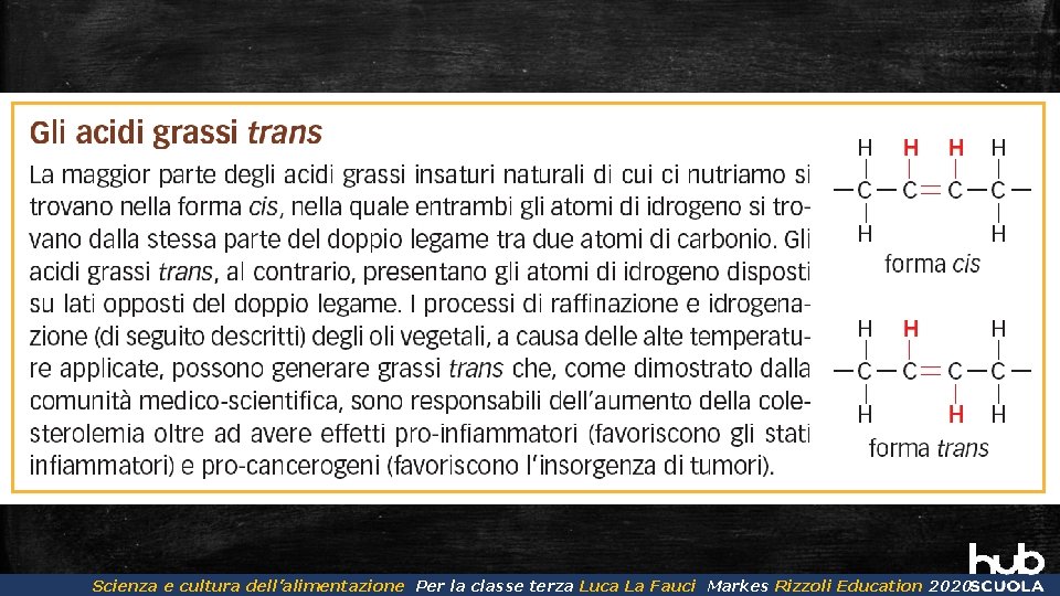 Scienza e cultura dell’alimentazione Per la classe terza Luca La Fauci Markes Rizzoli Education