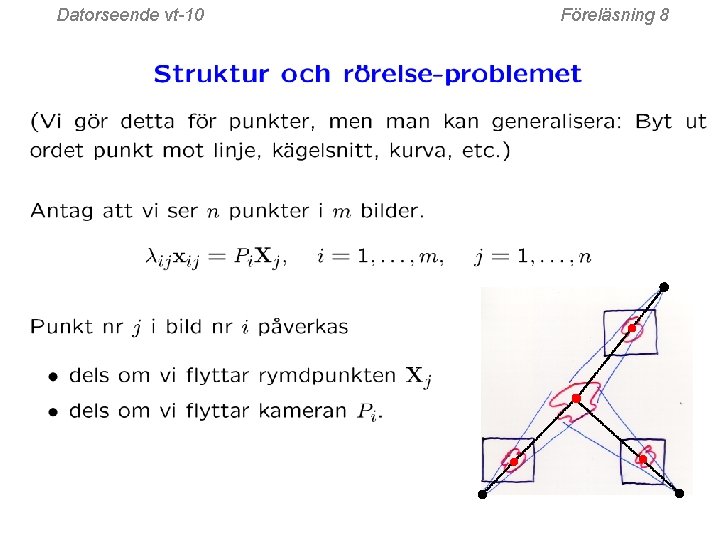 Datorseende vt-10 Föreläsning 8 
