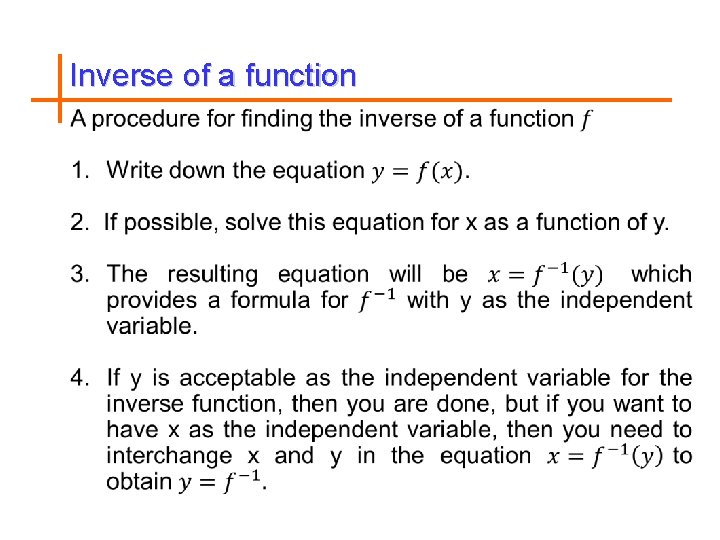 Calculus MTH 250 Lecture 3 Previous Lectures Summary