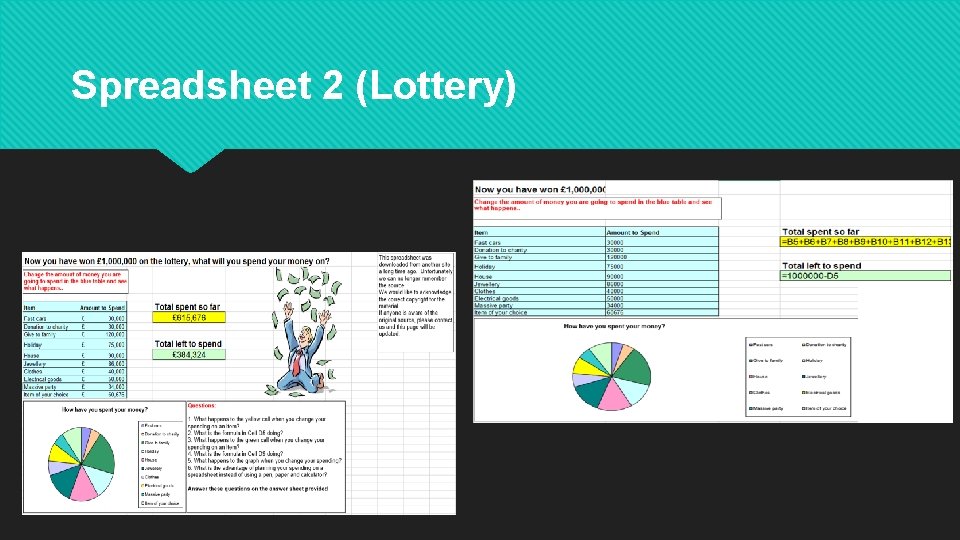 Spreadsheet 2 (Lottery) 