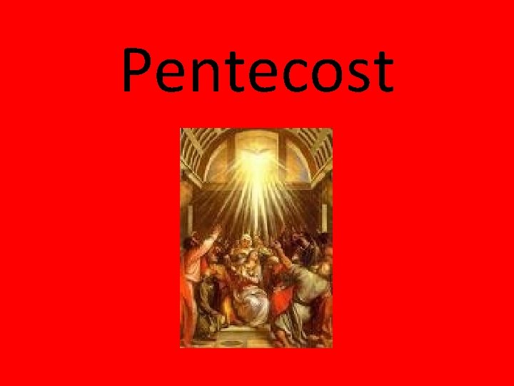 Pentecost 