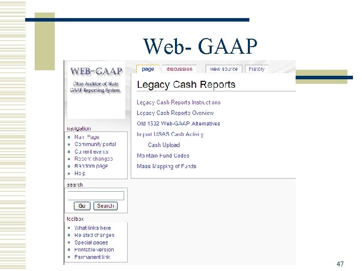 Web- GAAP 47 