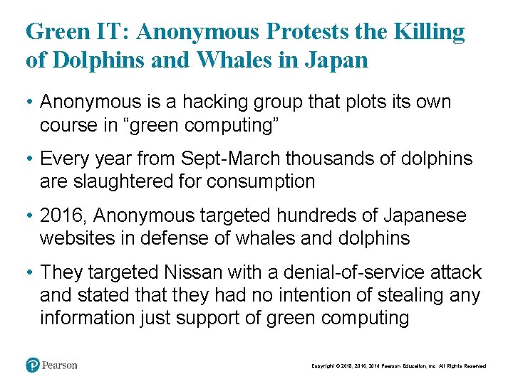 Green IT: Anonymous Protests the Killing of Dolphins and Whales in Japan • Anonymous