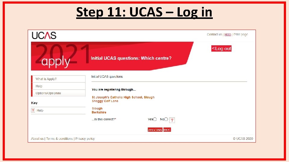 University Account setup Starter On a PostIt note