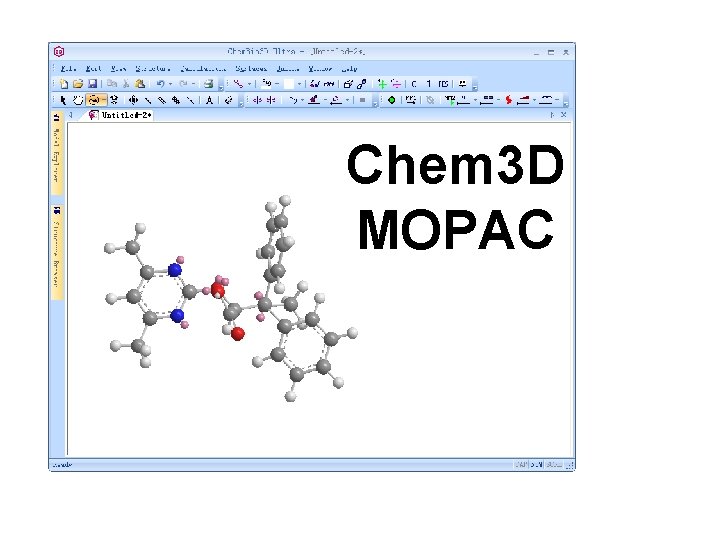 Chem 3 D MOPAC 