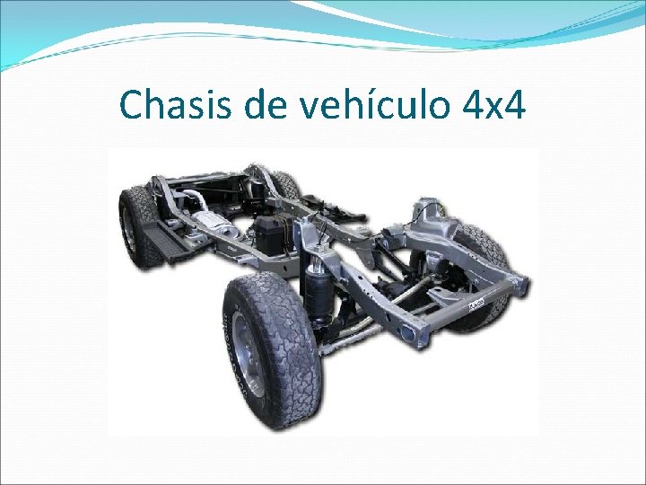 Chasis de vehículo 4 x 4 