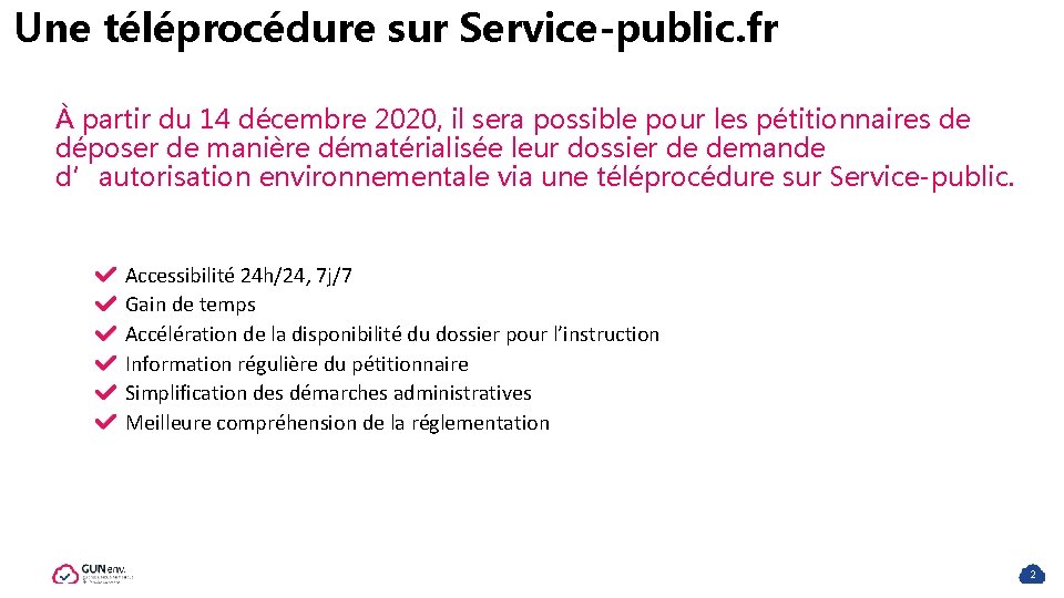 Une téléprocédure sur Service-public. fr À partir du 14 décembre 2020, il sera possible