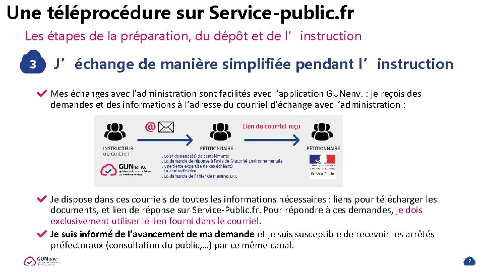Une téléprocédure sur Service-public. fr Les étapes de la préparation, du dépôt et de