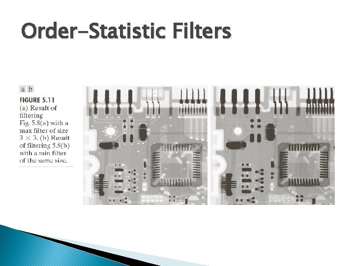 Order-Statistic Filters 