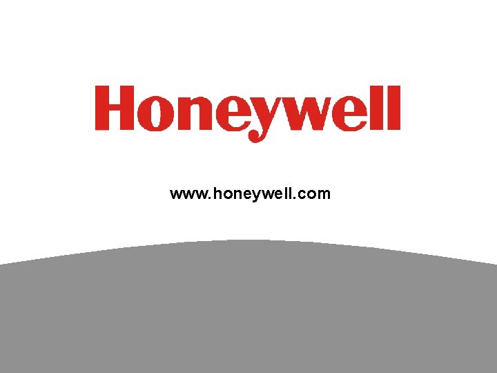 www. honeywell. com 