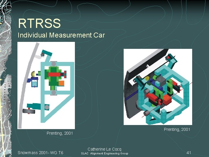 RTRSS Individual Measurement Car Prenting, 2001 Snowmass 2001 - WG T 6 Catherine Le