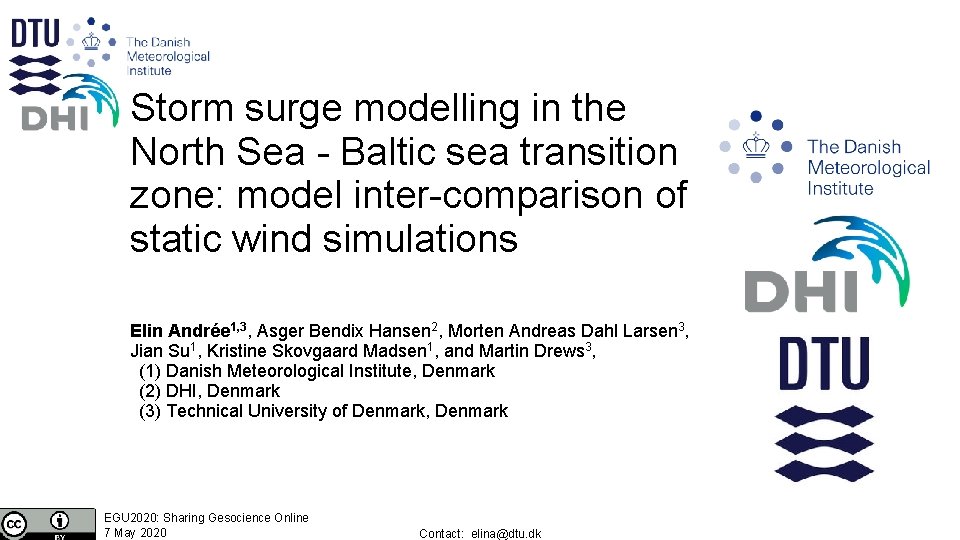 Storm surge modelling in the North Sea - Baltic sea transition zone: model inter-comparison