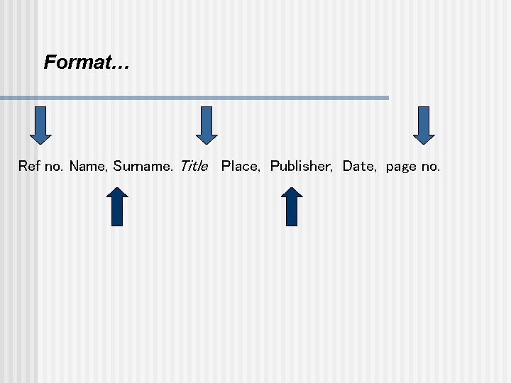 Notes Ref REFERENCING AT NAZARETH CATHOLIC COLLEGE WHAT IS REFERENCING