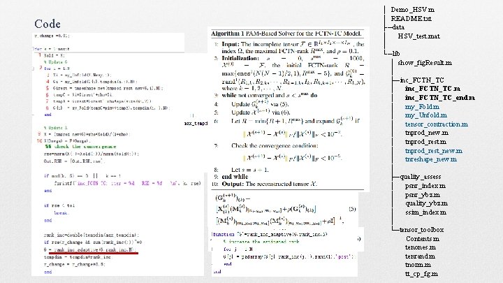 Code inc_FCTN_TC_end. m N in experiment? │ Demo_HSV. m │ README. txt ├─data │