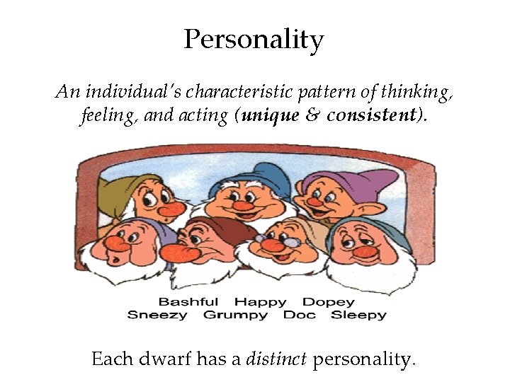 Theories of Personality Chapter 14 Fun Personality Tests