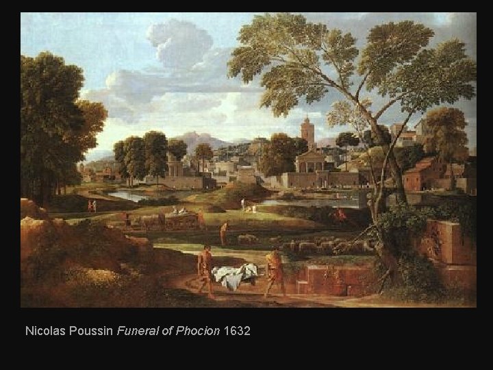 Nicolas Poussin Funeral of Phocion 1632 