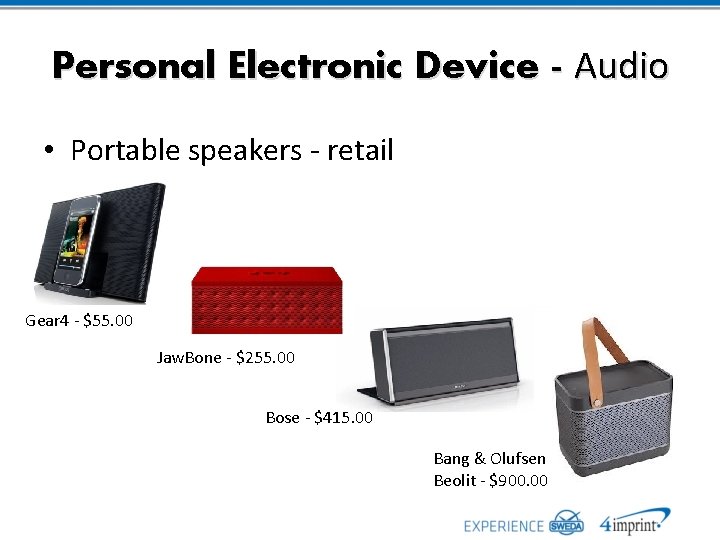 Personal Electronic Device - Audio • Portable speakers - retail Gear 4 - $55.