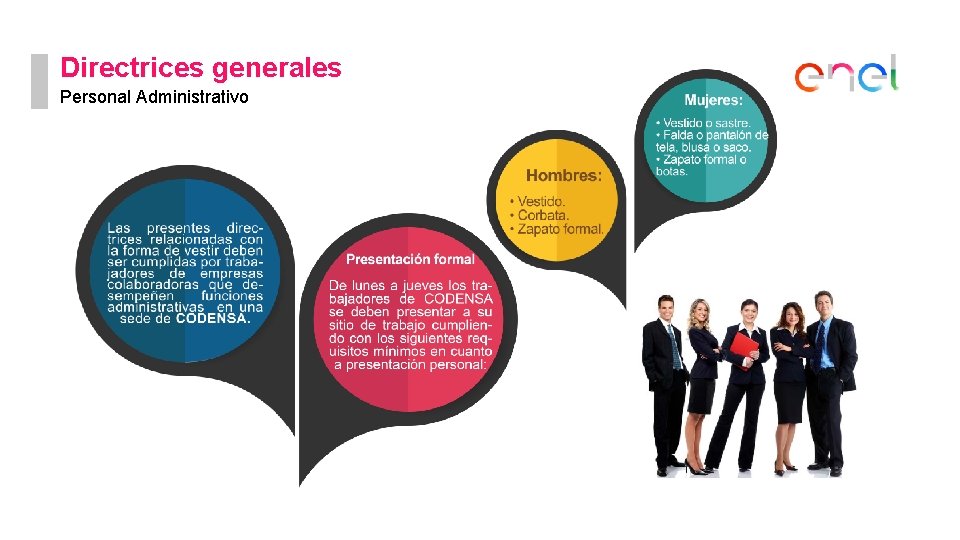 Directrices generales Personal Administrativo 