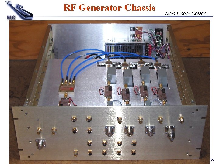 RF Generator Chassis Next Linear Collider Author Name Date Steve Smith July 23, ‘