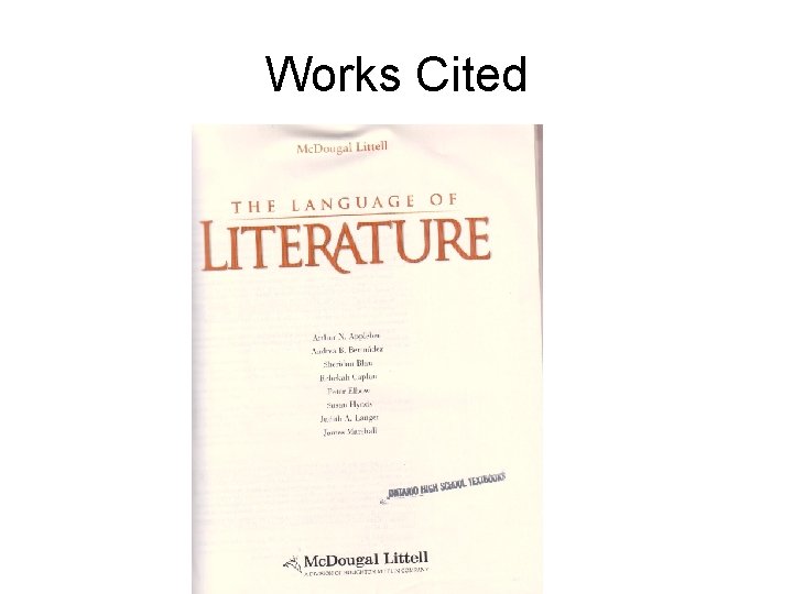 Works Cited 