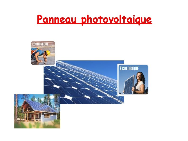 Panneau photovoltaique 