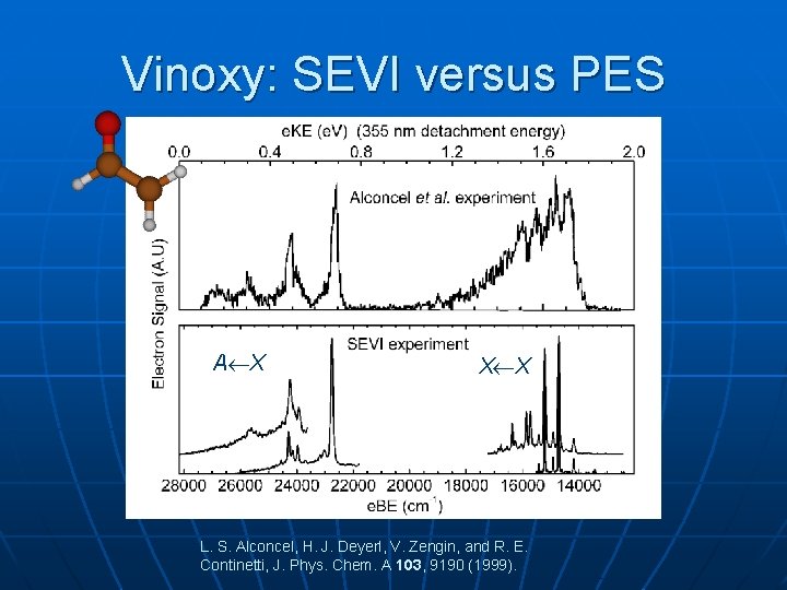 Vinoxy: SEVI versus PES A X X X L. S. Alconcel, H. J. Deyerl,